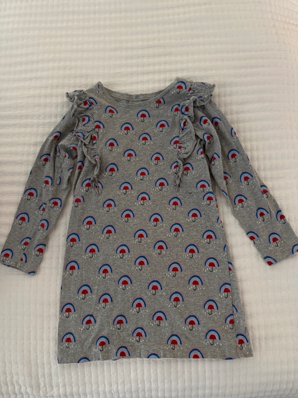 Tea Collection Girls Cotton Dress. Great condition - Size 7